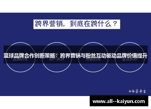 篮球品牌合作创新策略：跨界营销与粉丝互动驱动品牌价值提升