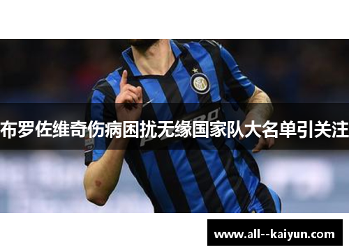 布罗佐维奇伤病困扰无缘国家队大名单引关注